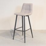 Jelt Bouclé Natural Bar Stool