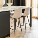 Jelt Bouclé Natural Bar Stool - Image 4