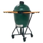 Big Green Egg Large + base + side shelves - Image 3