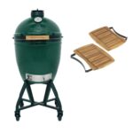 Big Green Egg Large + base + side shelves - Image 4