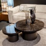 Bregt Coffee Table | Low | Brown Marble - Image 3