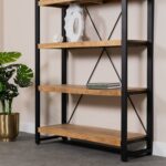 Britt bookcase | Mango wood - Image 3