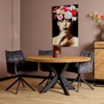 Nova Dining Table | Round | Mango Wood