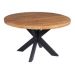 Nova Dining Table | Round | Mango Wood - Image 6