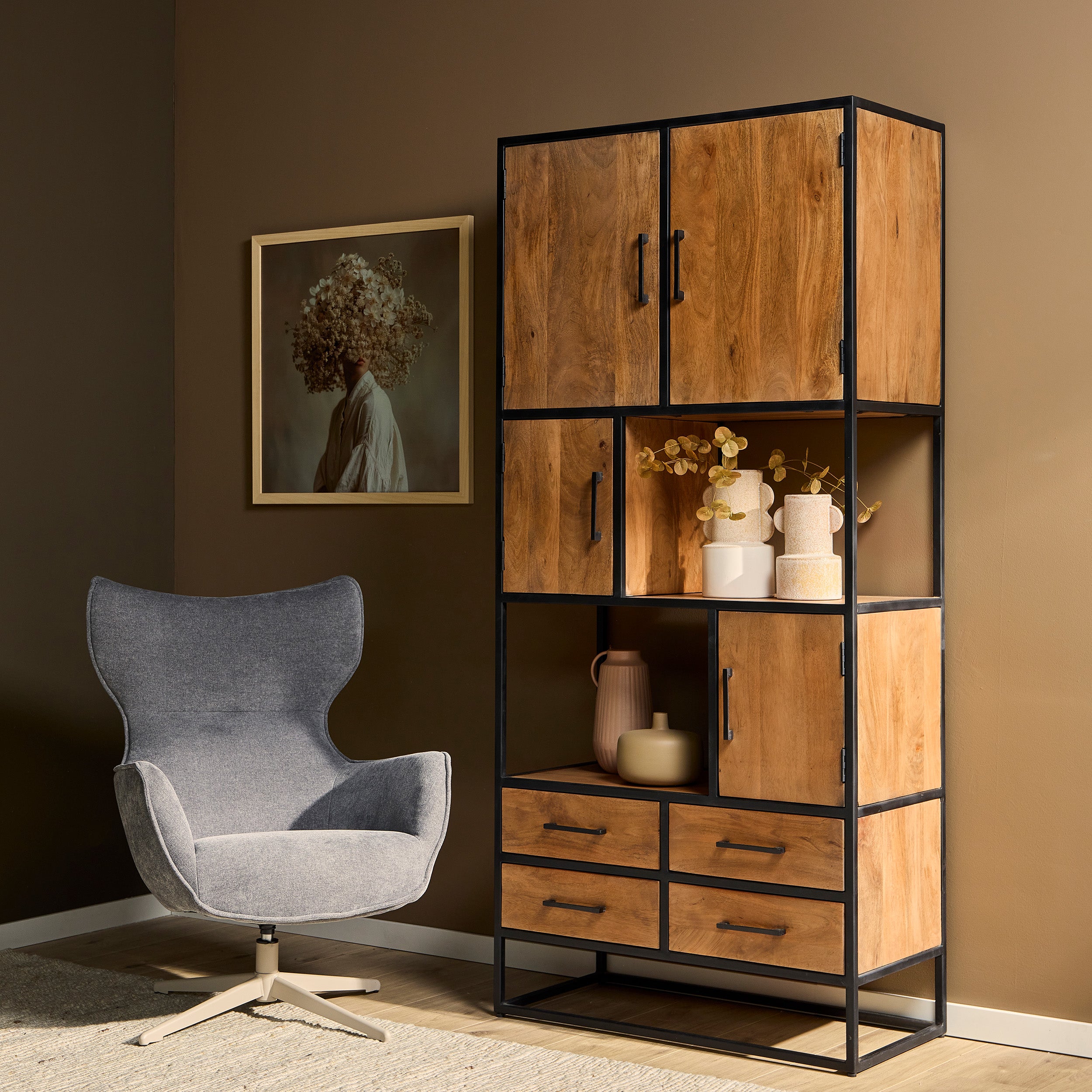 STF-3011-2-2_1.jpg Liv storage cabinet - Image 1