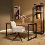Britt Dining Table | Natural Mango | NEW - Image 3