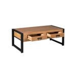 Britt Coffee Table | 2 Drawers | Natural Mango | NEW - Image 3