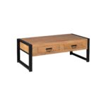 Britt Coffee Table | 2 Drawers | Natural Mango | NEW - Image 2