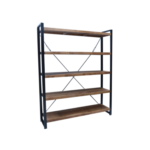 Britt bookcase | Mango wood - Image 8