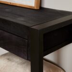 Britt Side Table | Mango Wood | Black - Image 4